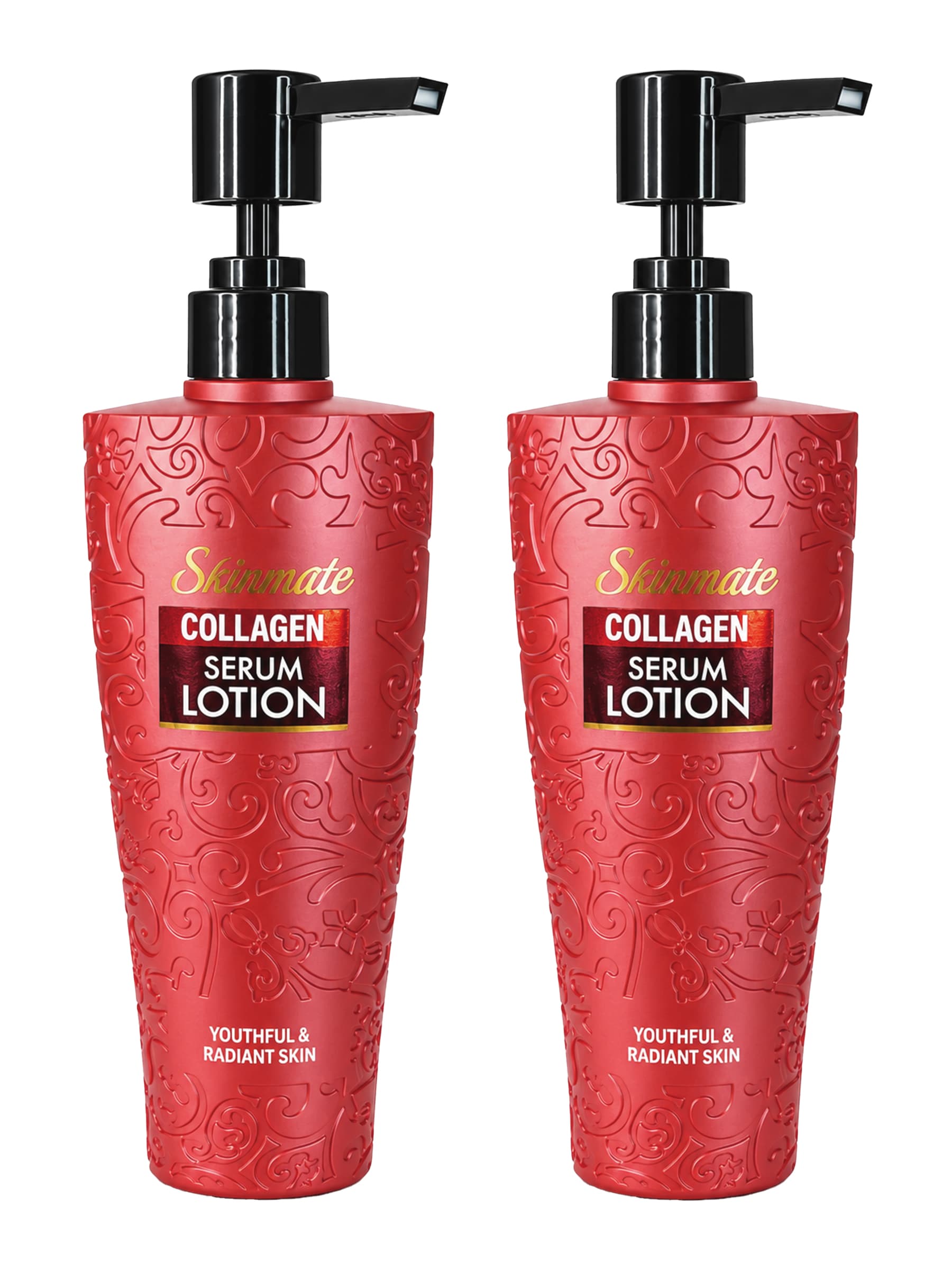 skinmate-collagen-body-serum-lotion-400ml-hydrating-moisturizing-body-care-for-soft-smooth-and-firmlooking-skin-pack-of-2