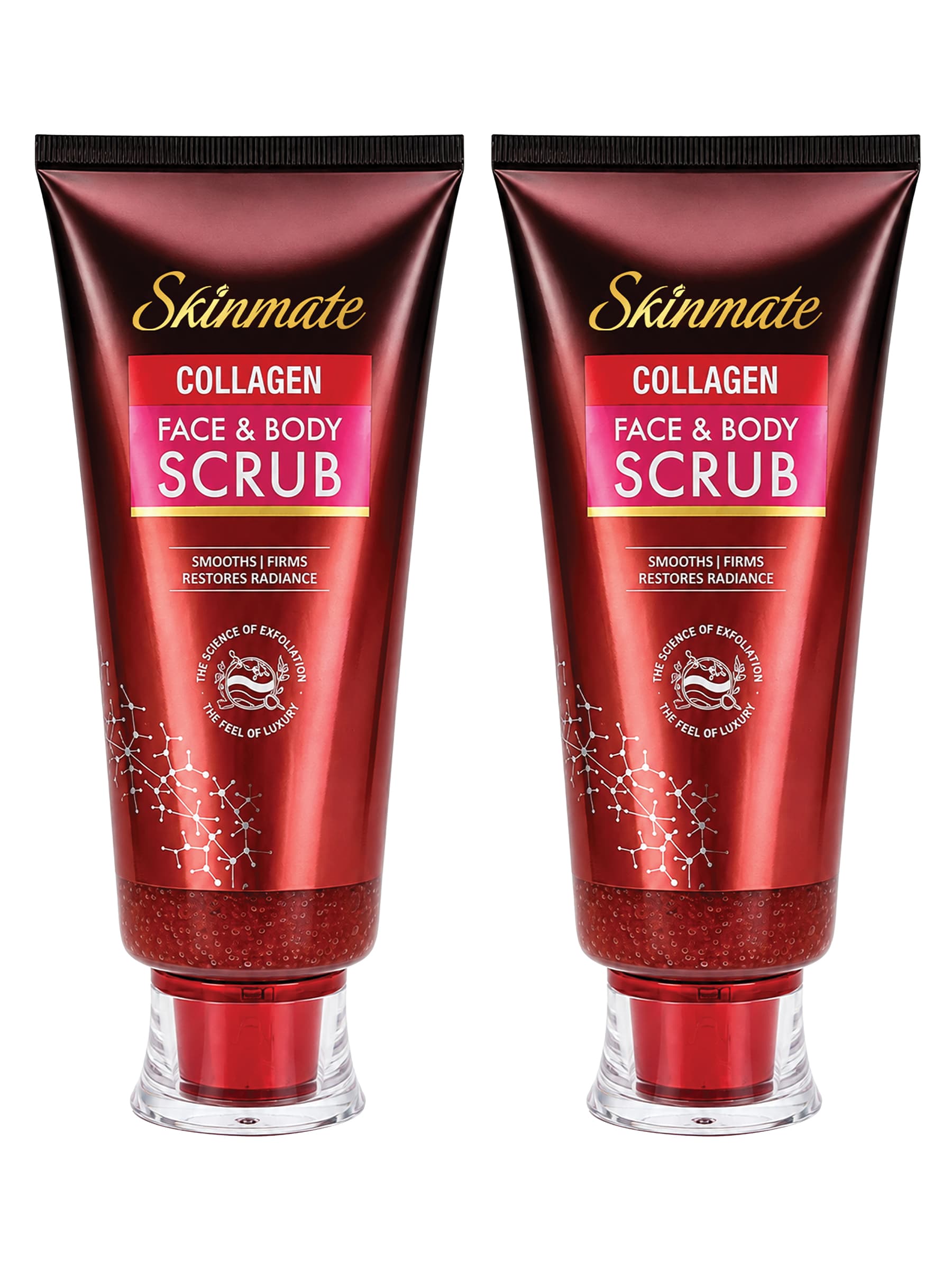 skinmate-collagen-face-body-scrub-exfoliating-facial-and-body-scrub-collagen-skin-smoothing-scrub-dead-skin-cell-remover-skin-polishing-firming-exfoliator-200g-pack-of-2